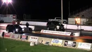 11 second GMC TYPHOON drag race!