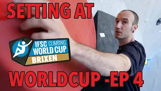 IFSC Worldcup Brixen 2022 - The route setting process #4