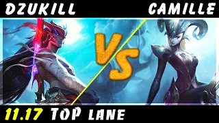 Dzukill - Yone vs Camille TOP Patch 11.17 - Yone Gameplay