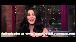 Cher in Late Show with David Letterman 2010-11-11