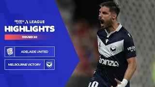 Adelaide United v Melbourne Victory - Highlights | Isuzu UTE A-League 2023-24 | Round 20