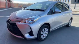 Обзор TOYOTA VITZ 2018 г.в.Оценка 4 балла.Пробег 92 т.км.