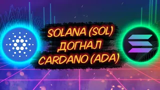 SOLANA (SOL) ДОГНАЛА CARDANO (ADA) ПО КАПИТАЛИЗАЦИИ/ СОЛАНА ВЫРОСЛА НА 10000%!