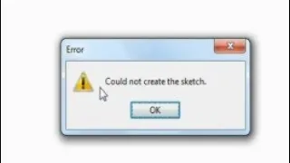 Could not create sketch.... issue in Arduino