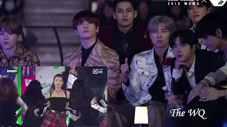 MAMA 2019 BTS (방탄소년단) Reaction to ITZY - 'DALLA DALLA' (있지)