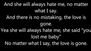 James Blunt She Will always hate me Lyrics