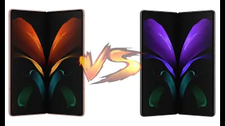 Samsung Galaxy Z Fold 2 Mystic Bronze VS Mystic Black - Comparison Test