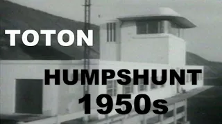 Toton Yard Hump-shunting 1950