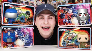 Unboxing The Exclusive Funko Pop Retro Toys Lunchboxes!