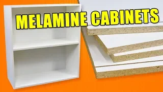 Economy Cabinet Making with Melamine: How to Build Cabinets