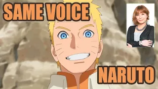 Same Anime Character Voice Actress with Uzumaki Naruto