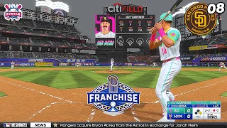 MLB The Show 23 San Diego Padres vs New York Mets | Franchise Mode #8 | Gameplay PS5 60fps HD