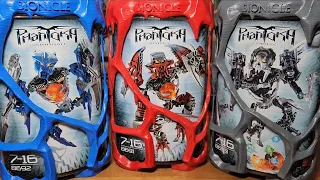 Lego Bionicle - Phantoka Makuta Collection Review (Vamprah, Antroz, Chirox) Обзор Макут Фантоки