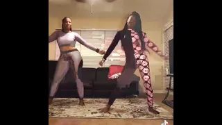 dancing with daughter wearing our brand @skremraw on Instagram- wild side by normani and cardi b