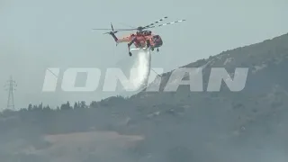 Αχαΐα| Οι πύρινες φλόγες κατέκαψαν τα ορεινά της Πάτρας