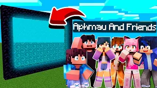 How To Make A Portal To The Aphmau And Friends In Minecraft