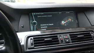 How to Adjust Sport Mode in BMW Series 5 F10/F11 ( 2010 – 2017 ) - Select Sport Mode Level