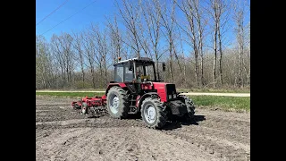 [2022] MTZ 892.2+METALWOLF 3,6-FH kombinátorozás, magágykészítés|Seedbed making|Motor SOUND