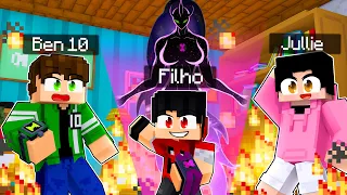 Minecraft: Who's Your Family? FILHO DO BEN 10 GANHOU O CHAQUETRIX no Minecraft ‹‹ P3DRU ››