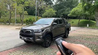 CAR ASMR | 2021 Toyota Hilux Rogue 2.8 AT 4X4 | Sights & Sounds