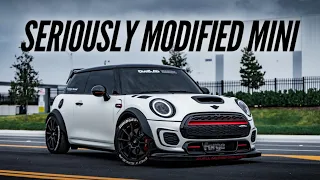 ONE SERIOUSLY MODIFIED MINI COOPER