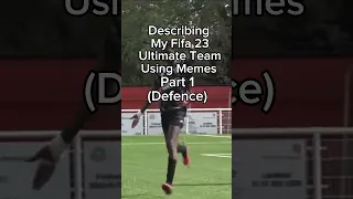 Describing My Fifa 23 Ultimate Team Using Memes (Defence) #football #fifa #fut