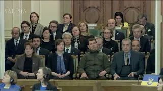 Звернення Голови Верховної Ради України до Саейми Латвії