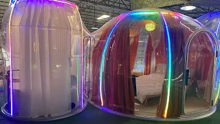 High transparency PC dome house