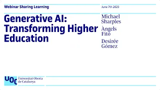 Generative AI: Transforming Higher Education
