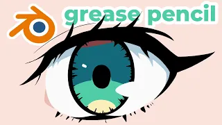 Frieren's Eye - Grease Pencil Animation Timelapse