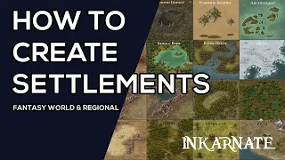 How to Create Settlements Fantasy World & Regional