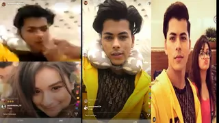 New live video of Siddharth nigam and avneet kaur /Sidneet live/Alasmin live cutest video