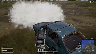 PUBG - C4 Car Bomb with wings!