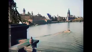 Pre-WW2 Germany: Video of Frankfurt, Germany 1930s