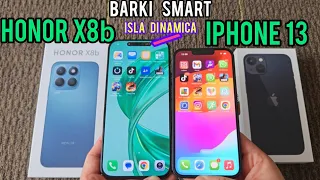 Comparación HONOR X8b Vs iPhone 13