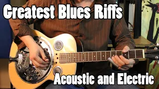 Greatest Blues Guitar Riffs Ever List