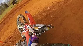 First Lap on 421-MX New Track