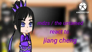 mdzs/the untamed react to Jiang Cheng