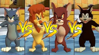 Tom and Jerry in War of the Whiskers Tom Vs Lion Vs Butch Vs Monster Jerry (Master Difficulty)