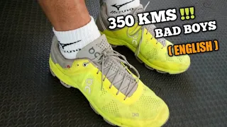 Review : ON-Cloudsurfer running shoes after 350 kms (English)