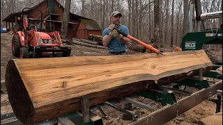 Knotty Pine with Blueing on the Sawmill - Log 3