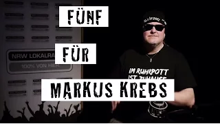 Fünf für Markus Krebs - das Interview ohne Fragen