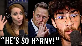 Elon Musk RESPONDS To Right Wing Grifter | Hasanabi reacts