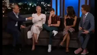 Tom Holland Cant Be Trusted With Avengers Infinity War Secrets (VERY FUNNY)