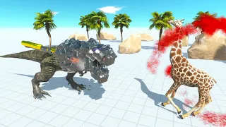 V-Rex vs Every Unit - Animal Revolt Battle Simulator Gameplay