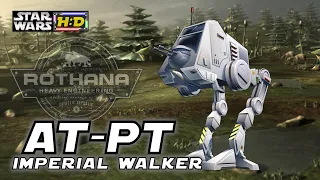 Breakdown of the AT-PT IMPERIAL WALKER - All Terrain Personal Walker |Star Wars Hyperspace Database|