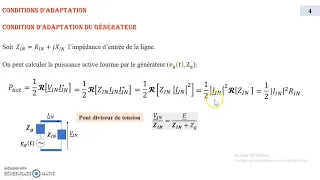 Lignes de Transmission Adaptation