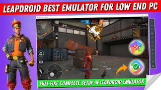 (New) Leapdroid Best Emulator For Free Fire Low End PC - Without Graphics Card