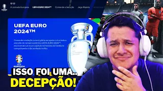 HORRÍVEL! Joguei o modo UEFA EURO 2024 do FC 24!  😡 (Minha opinião)