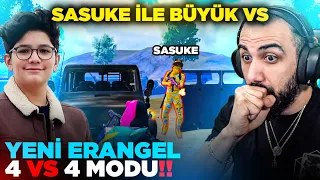 YENİ 4 VS 4 MODU GELDİ!! 😮 SASUKE İLE VS ATTIK! | PUBG MOBILE